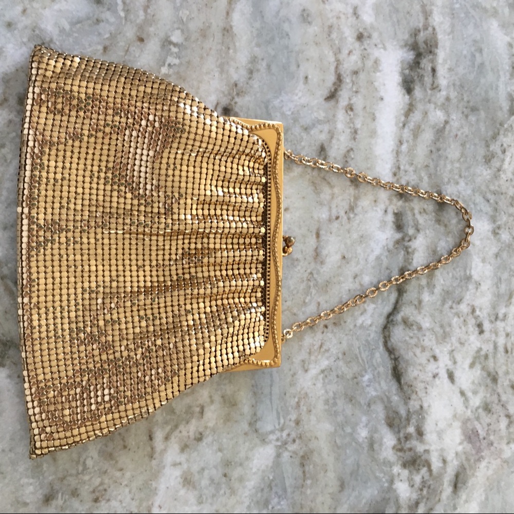 Vintage Whiting Davis evening purse